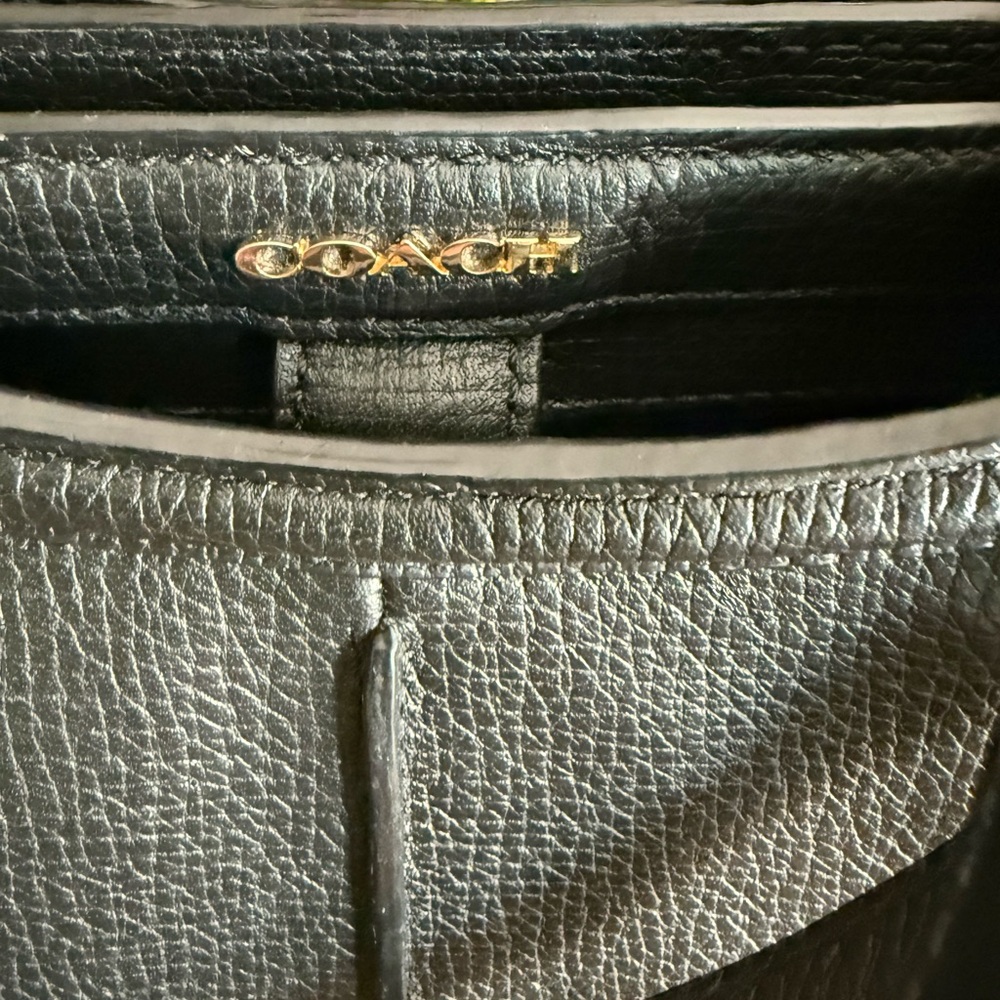 Coach MADISON TEXTURED LEATHER PINNACLE CAROLINE SATCHEL (COACH F32378) - Picture 5 of 16